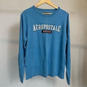 blue vintage longsleeve aeropostale tee